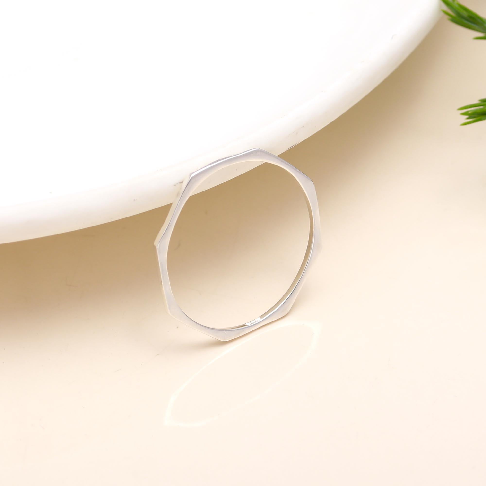 925 Silver Thin Stacking Ring