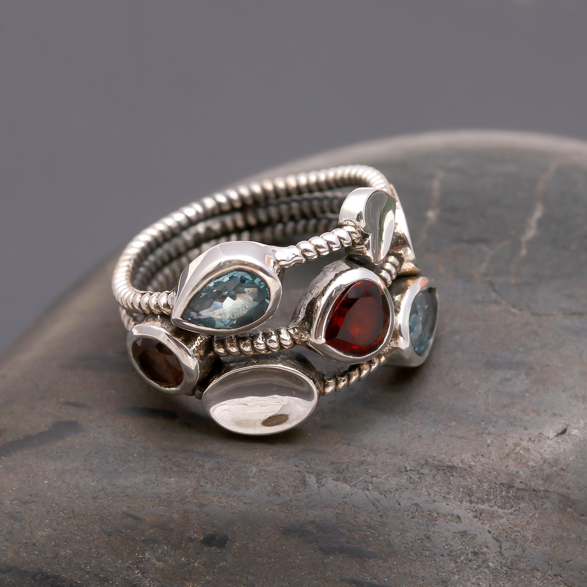 925 Silver Designer Statement Ring