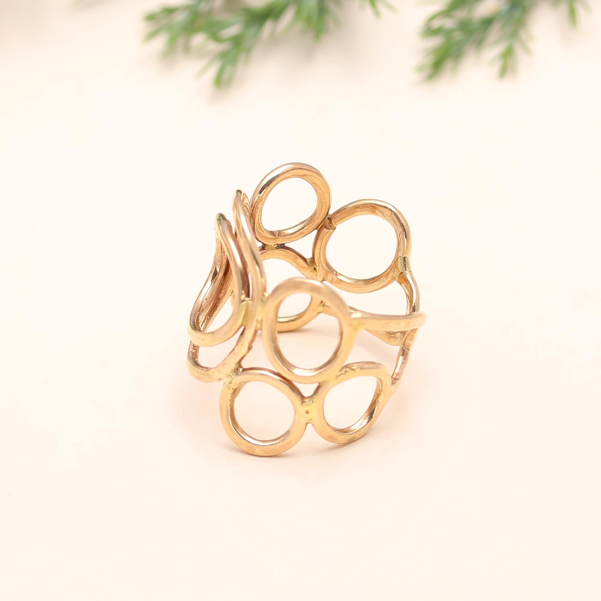 925 Silver Open Circle Ring