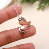 925 Silver Butterfly Pendant Necklace