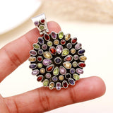 Multi stone studded jewellery