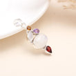 Pearl And Amethyst Handmade 925 Sterling Silver Pendant