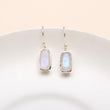 925 Silver Moonstone Dangle Earrings