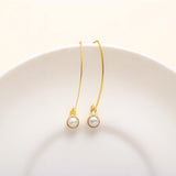 925 Silver Pearl Drop Earrings