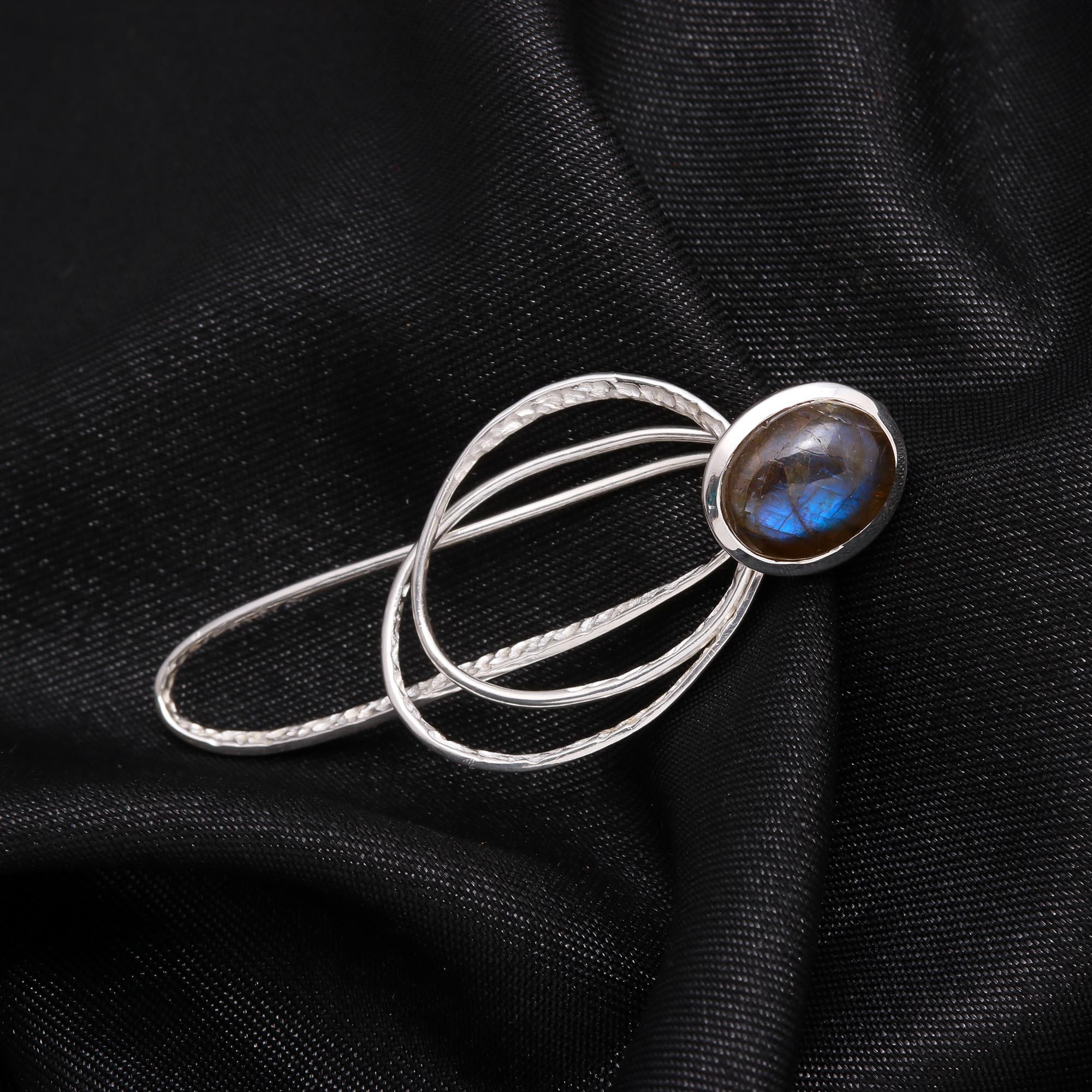 925 Silver Labradorite Pendant