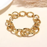 925 Sterling Silver Chunky Link Chain Bracelet