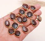 925 Sterling Silver Smoky Quartz Chandelier Earrings