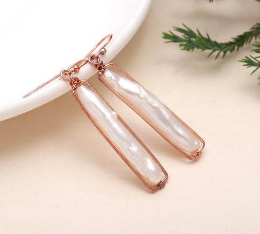 925 Sterling Silver Freshwater Pearl Earrings