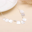 925 Sterling Silver Modern Geometric Minimalist Necklace