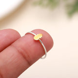 925 Silver Pineapple Charm Ring