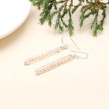 925 Sterling Silver Peapod Cultured Fresh Water Pearl Earrings