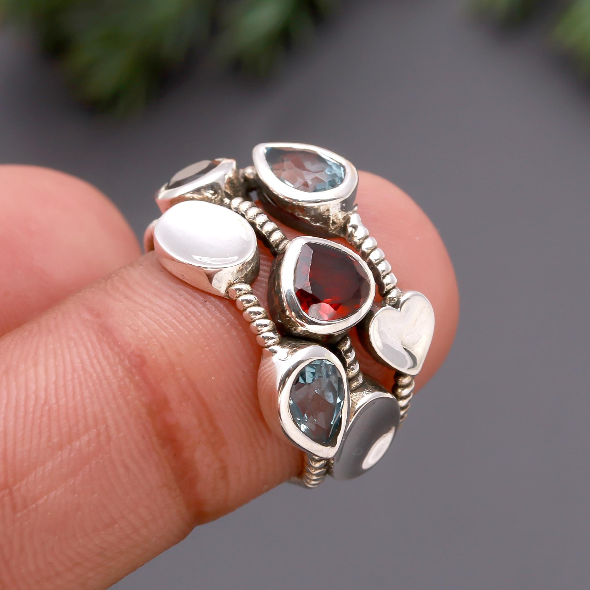 925 Silver Designer Statement Ring