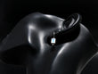 925 Silver Moonstone Dangle Earrings