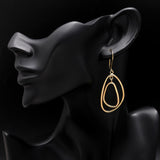 925 Silver Layered Dangle Earrings