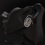925 Silver Spiral Wire Dangle Earrings