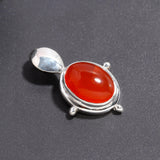 925 Silver Carnelian Pendant