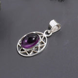 925 Silver Amethyst Pendant