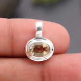 925 Silver Citrine Pendant