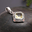 925 Silver Lemon Quartz Pendant