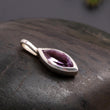 925 Silver Amethyst Pendant