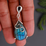 925 Silver Labradorite Pendant