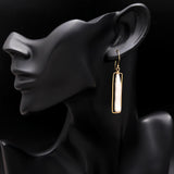 925 Silver Baroque Pearl Dangle Earrings