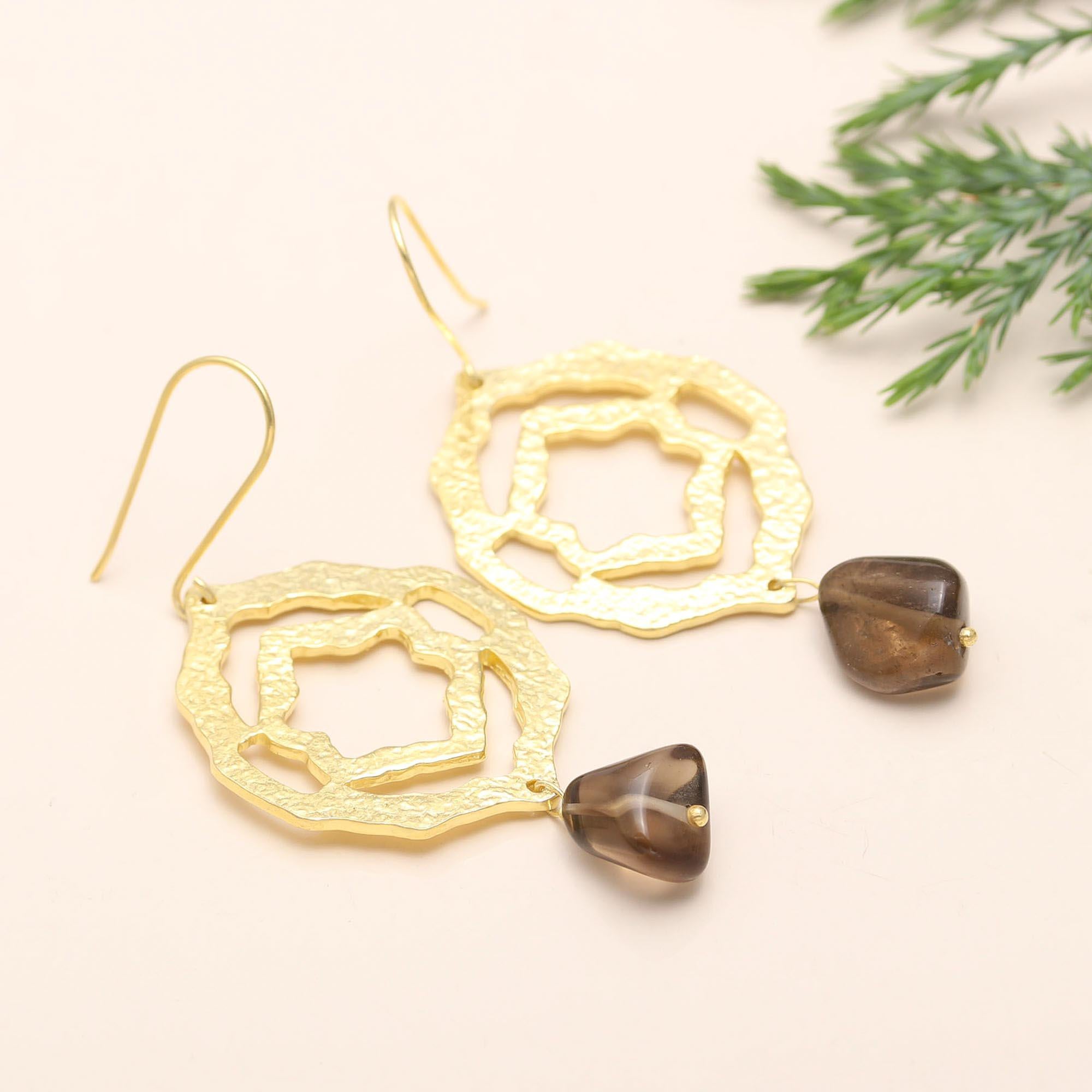 925 Silver Mandala Dangle Earrings