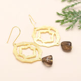 925 Silver Mandala Dangle Earrings