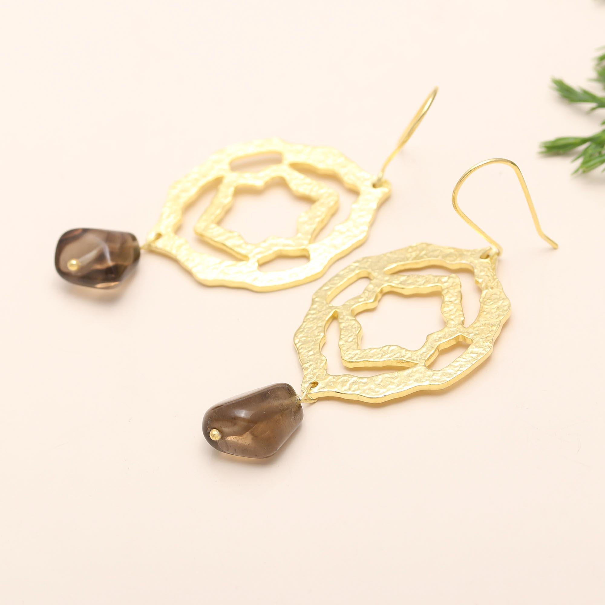 925 Silver Mandala Dangle Earrings