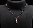 925 Silver Smoky Quartz Beaded Pendant Necklace