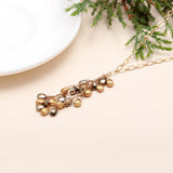 925 Silver Pyrite Cluster Necklace