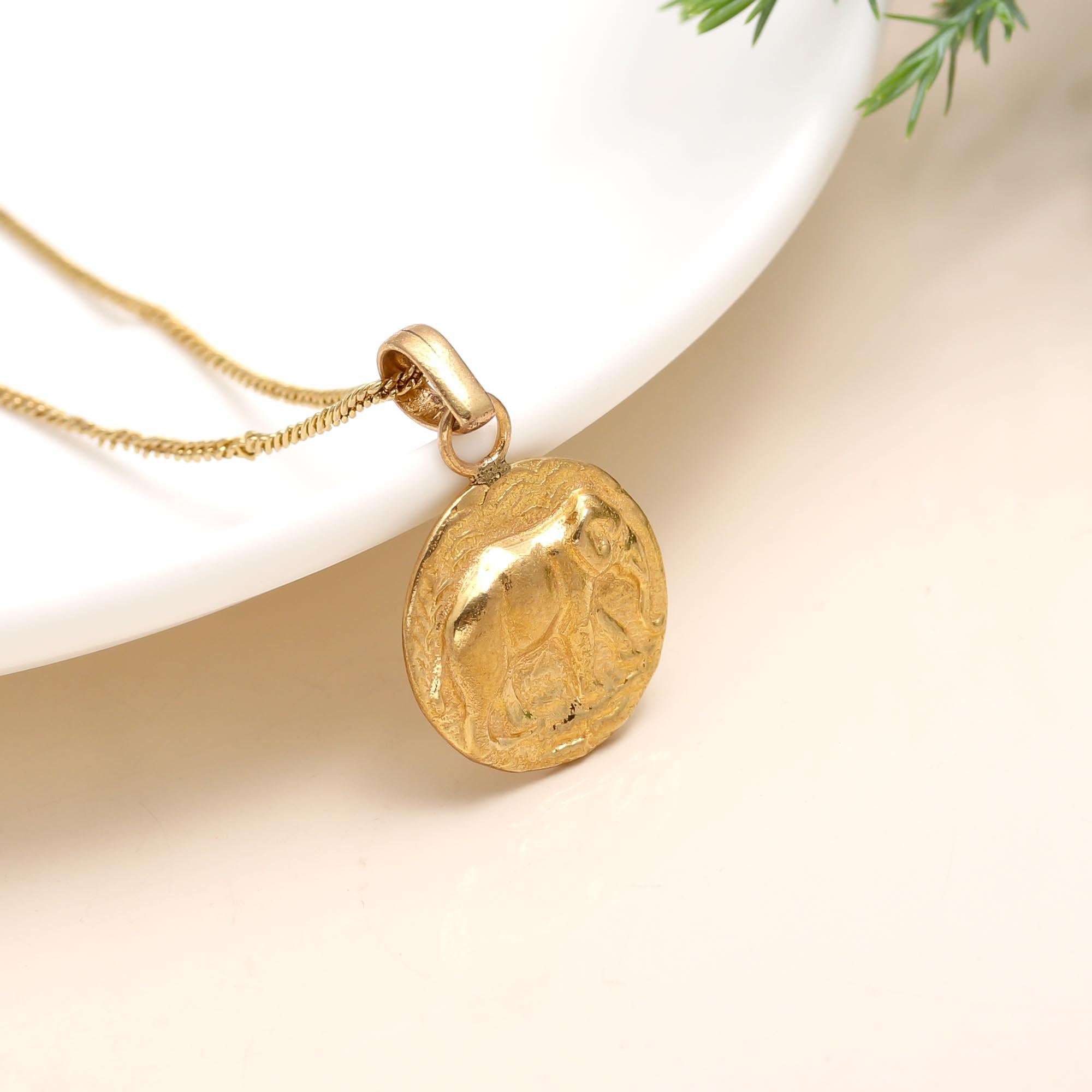 925 Silver Elephant Pendant Necklace