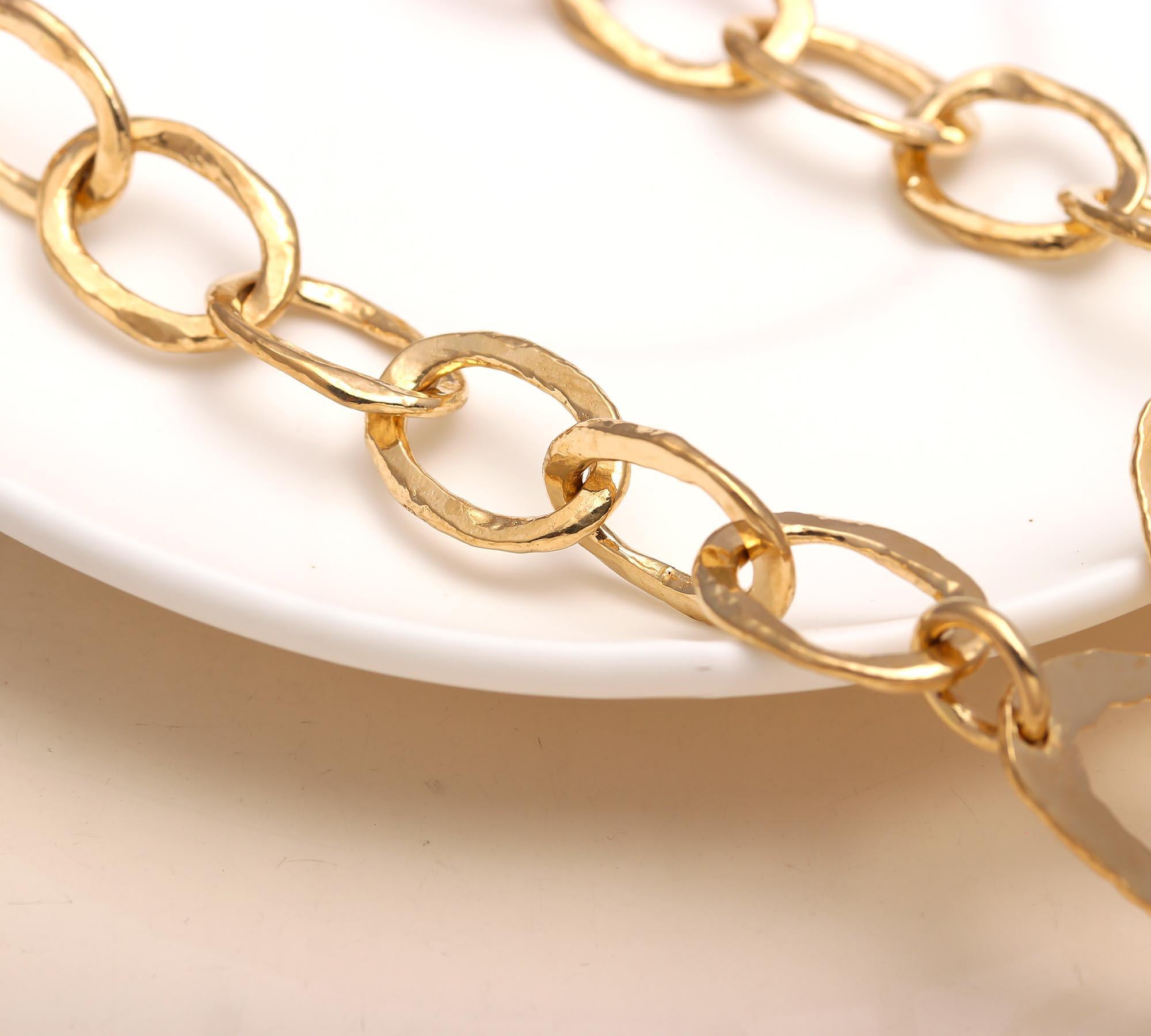 925 Silver Dendritic Agate Chain Necklace