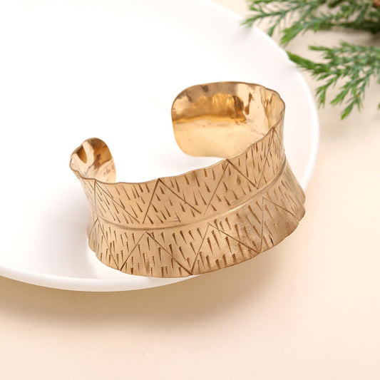 925 Silver Wide Cuff Bracelet