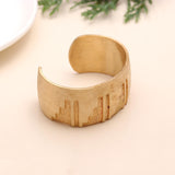 925 Silver Brushed Cuff Bracelet