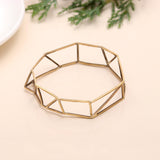 925 Silver Open Frame Bangle Bracelet