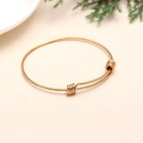 925 Silver Wire Wrap Bangle