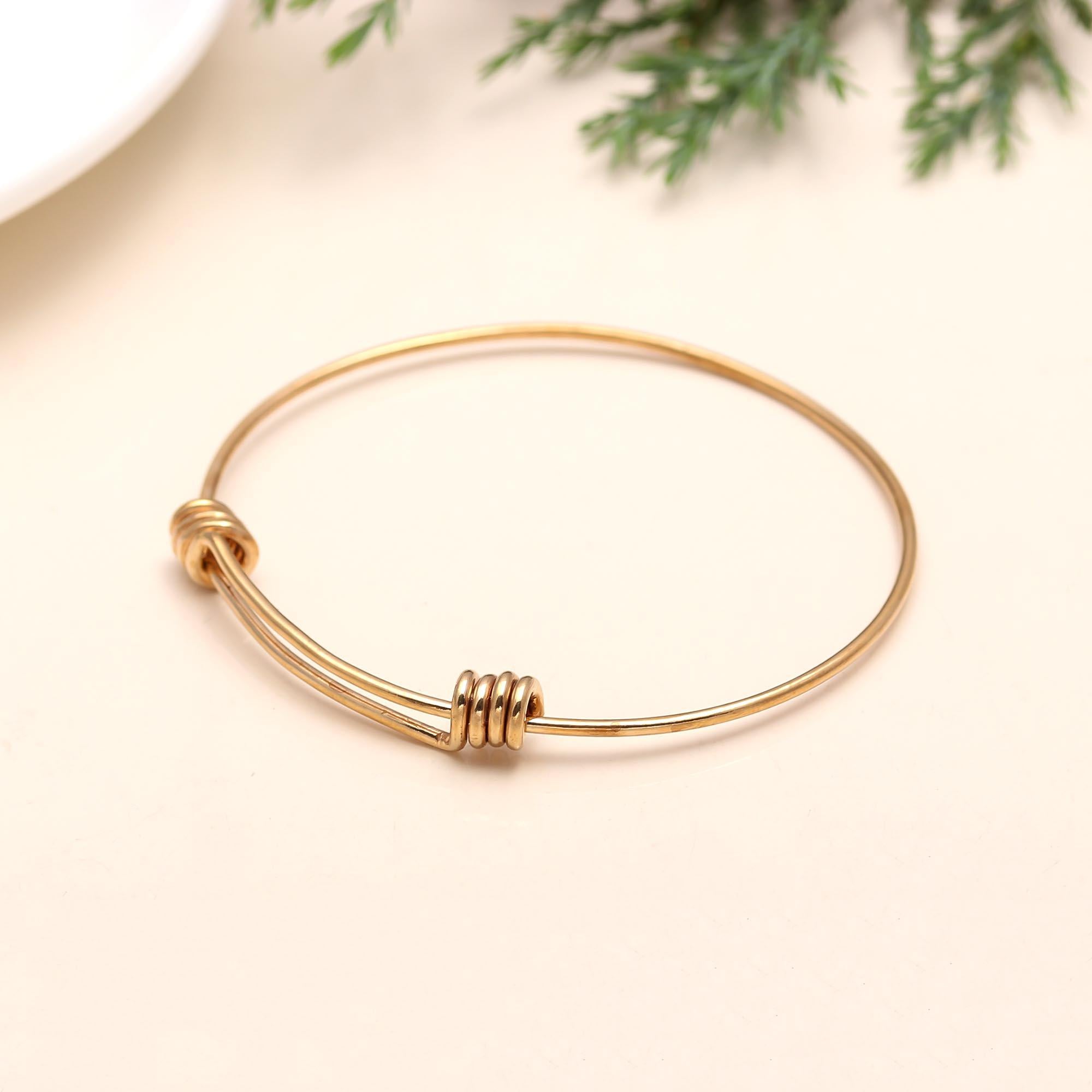 925 Silver Wire Wrap Bangle