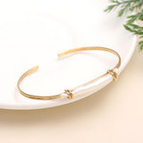 925 Silver Baroque Pearl Open Cuff Bracelet