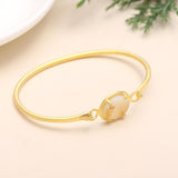 925 Silver Dendritic Agate Bangle