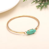 925 Silver Turquoise Bracelet