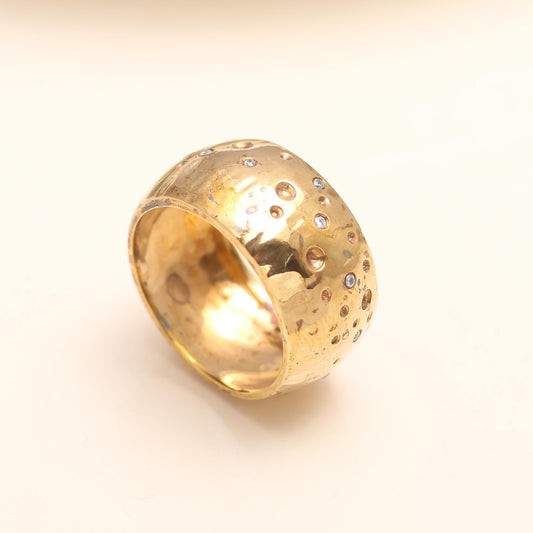925 Silver Wide Dome Ring