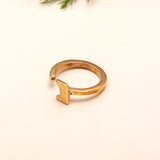 925 Silver Bar Open Ring