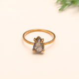 925 Silver Labradorite Ring