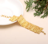 925 Silver Wide Link Bracelet