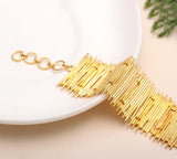 925 Silver Wide Link Bracelet