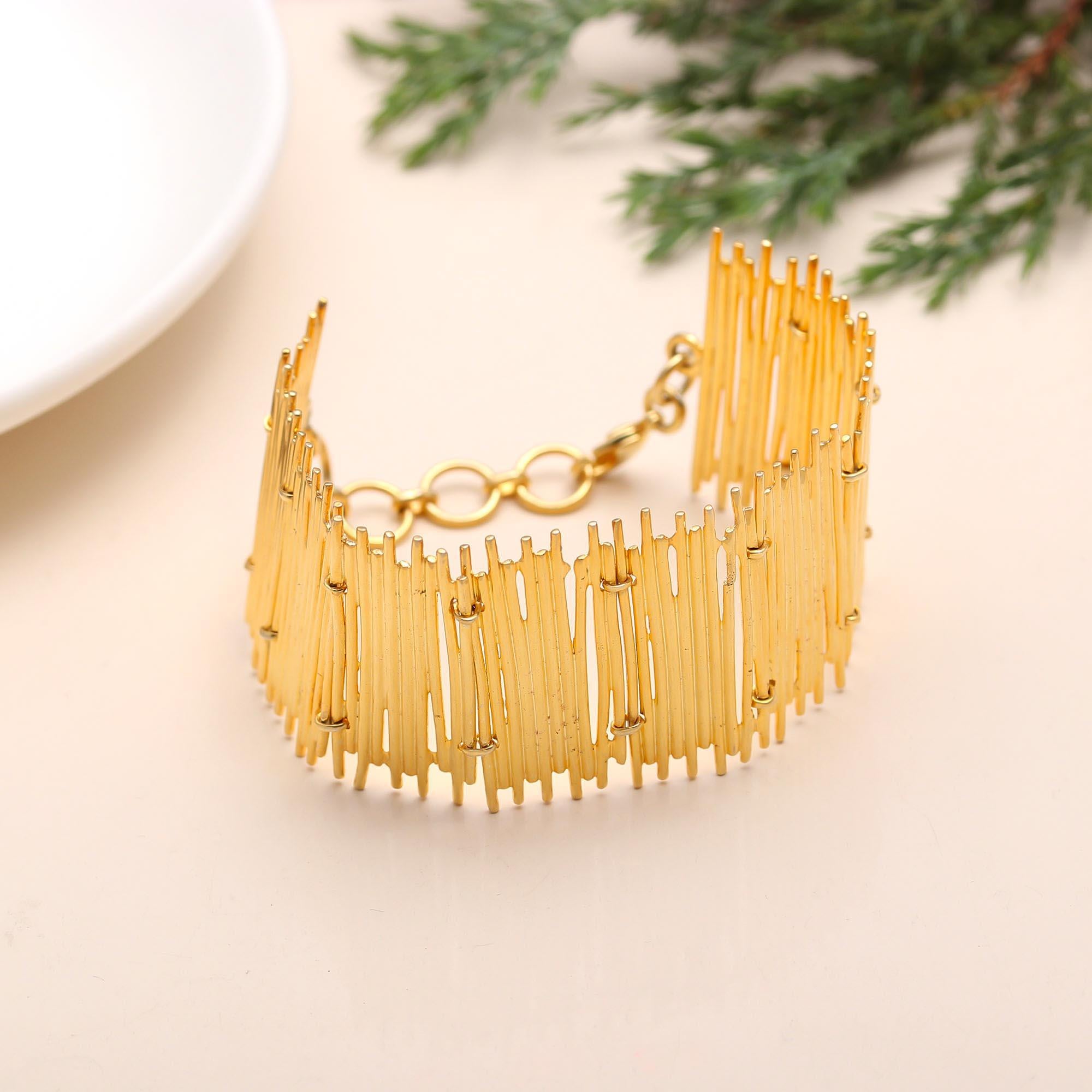 925 Silver Wide Link Bracelet