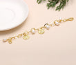 925 Silver Pearl and Charm Bracelet
