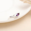 925 Silver Amethyst Ring