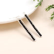 925 Silver Long Bar Dangle Earrings